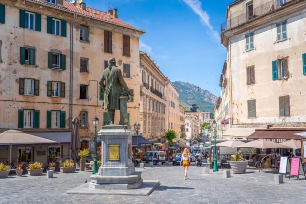 Corte Magnifique T2 45m2 Neuf 5 Personnes Place St Marcel Hyper Centre Wifi Lave Linge Tv Corte (Corsica)